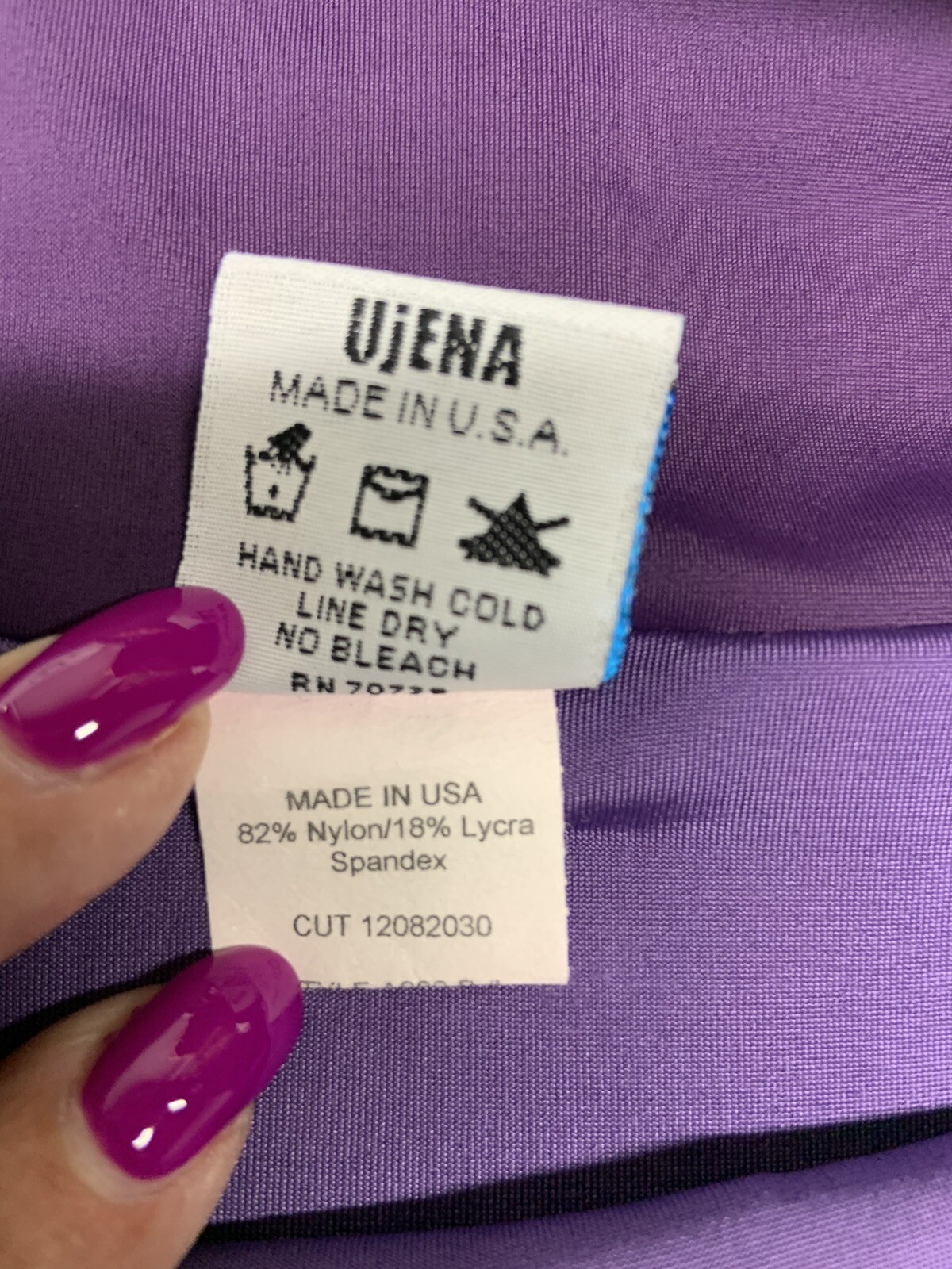 Ujena84 Swimwear Bottom Women,Skirt W/panty Attached , Size 14.