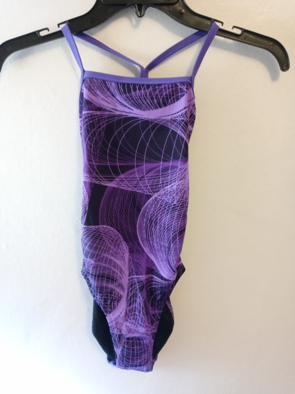 Speedo Women’s Endurance+ Cyclone Strong One Back Swimsuit Size 22 Purple