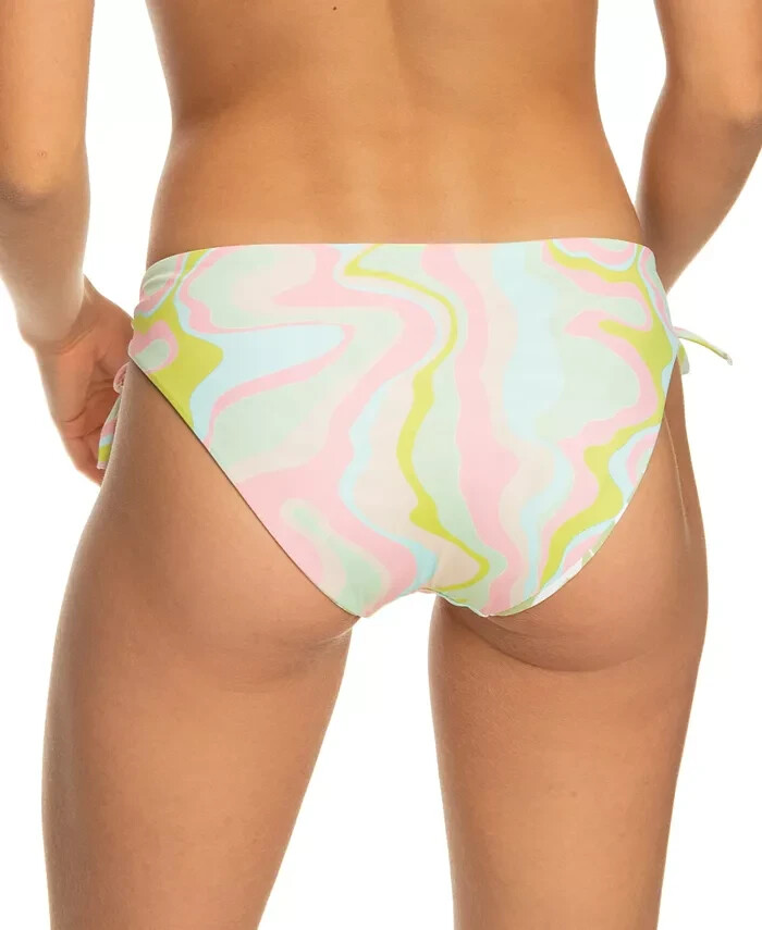 Roxy Juniors’ Tropics Hype Hipster Bikini Bottoms, Multi, Small, NWT