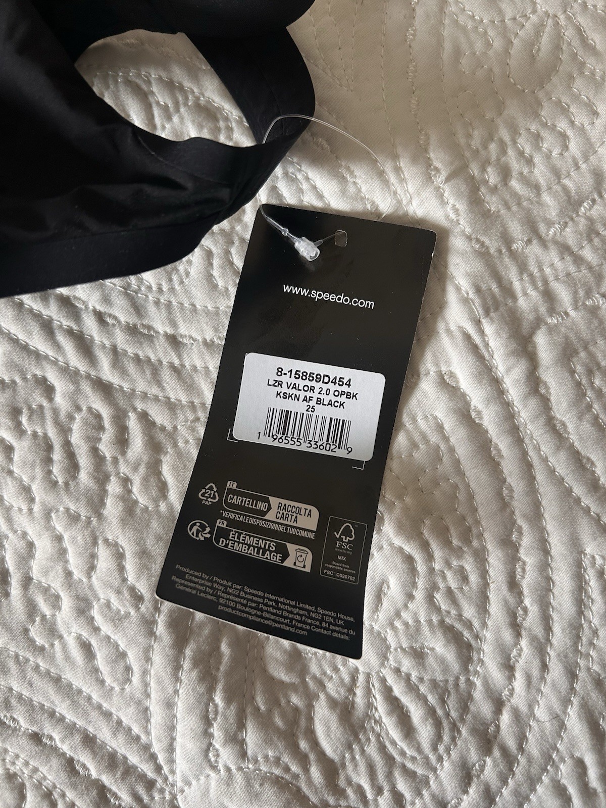 Speedo Competitive Kneeskin Swimsuit Size 25 Regular Polyamide for Swimming