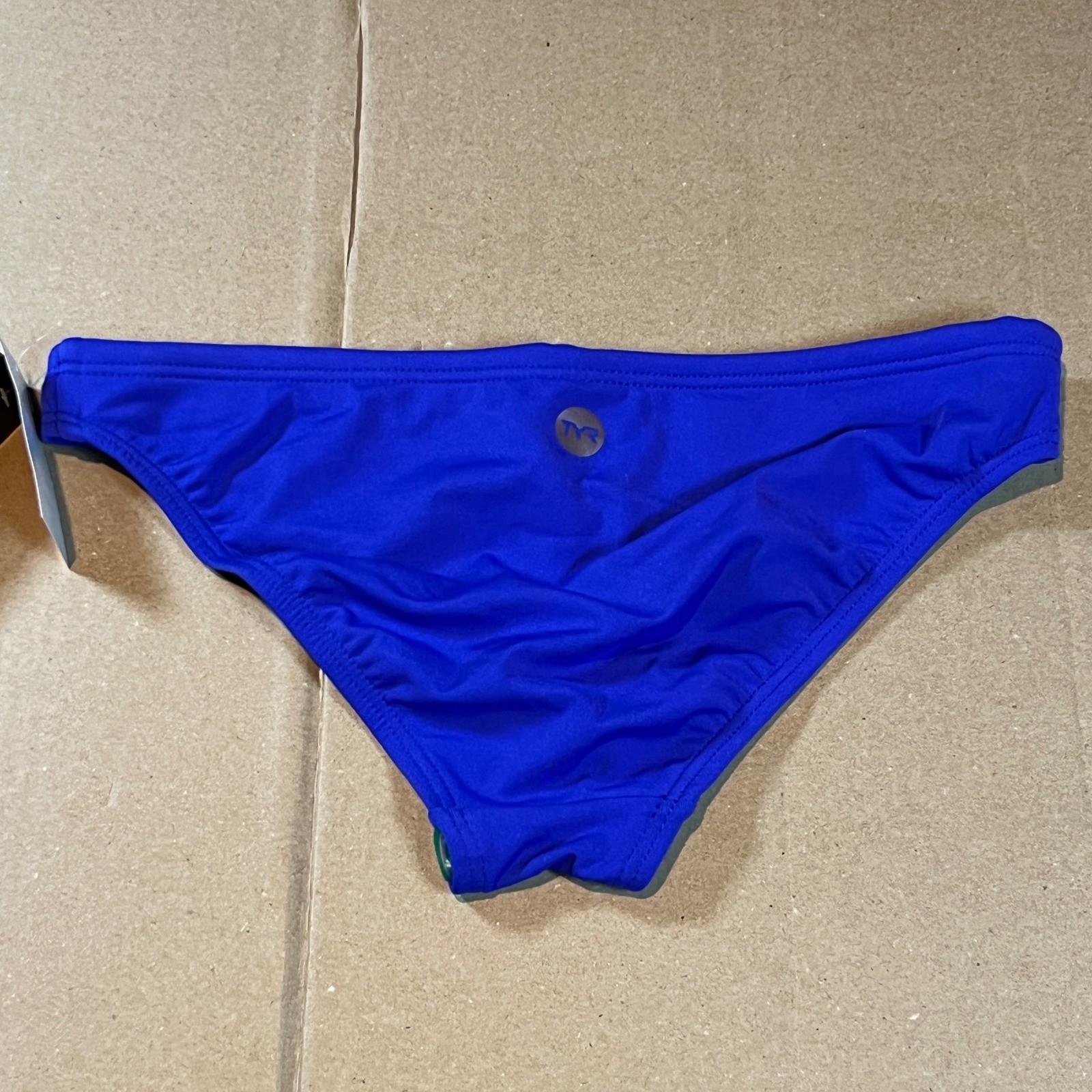 TYR Durafast One Royal Blue Classic Bikini Swim Bottom BSOD7A Womens Size M 8