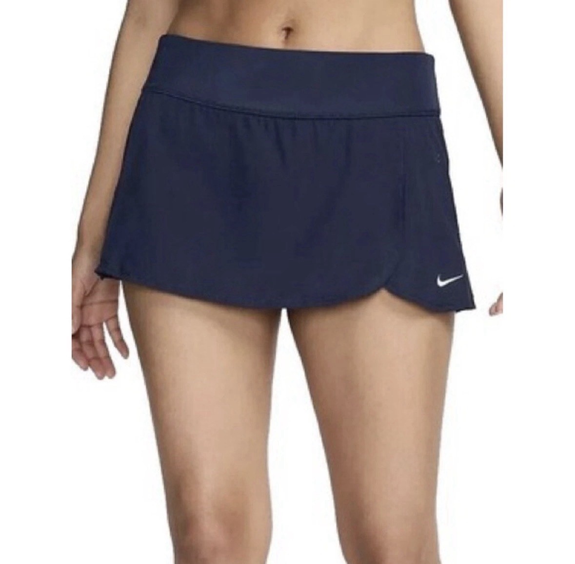 Nike Women’s Solid Element Swim Board Skirt Blue Size XXL Modest Beach New