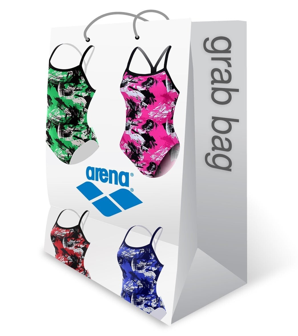 Arena Women’s One-piece thin strap grab bag 1 suit