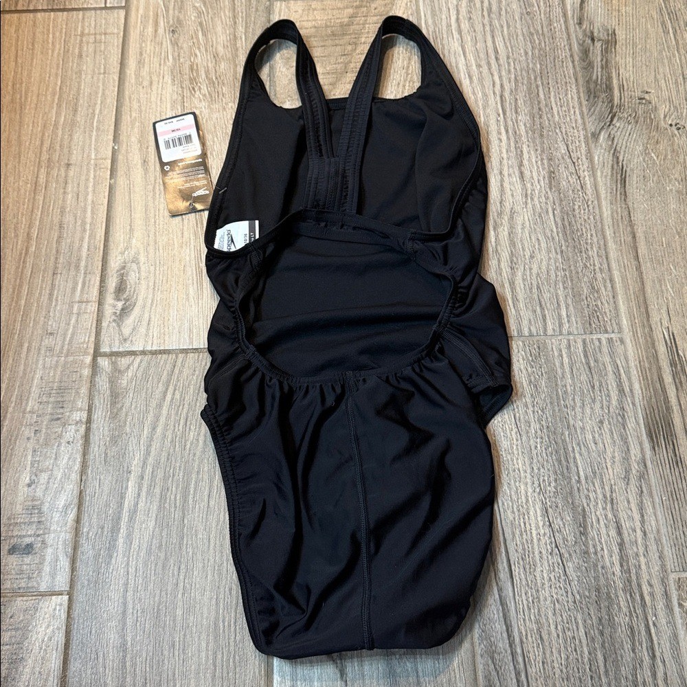 Speedo Womens ProLT Super Pro Swimsuit One Piece Solid Adult Black SIZE 10 NEW