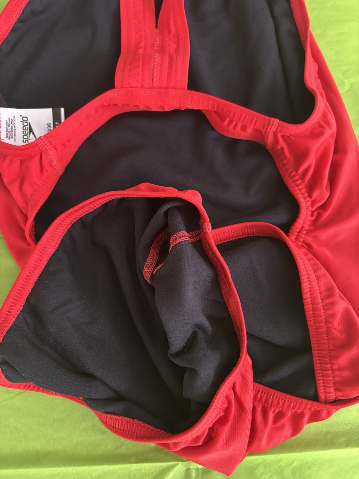Speedo Pro LT Swimsuit Team Red One Piece Training Swimwear Size 10/36 NWT