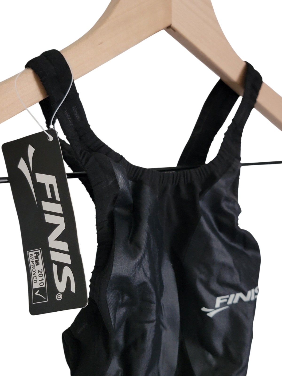 Finis Female HydroSpeed Velo Race John Swim Suit Technical Racing Black 24 Fina