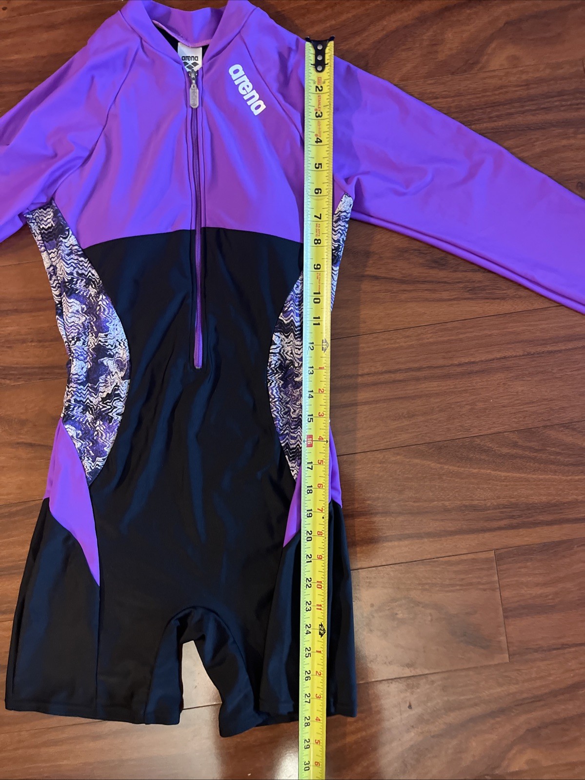 Sun Paradise Arena Ladies’ 1 PC Long Sleeve Half Spat Swimwear US/UK 34 Women