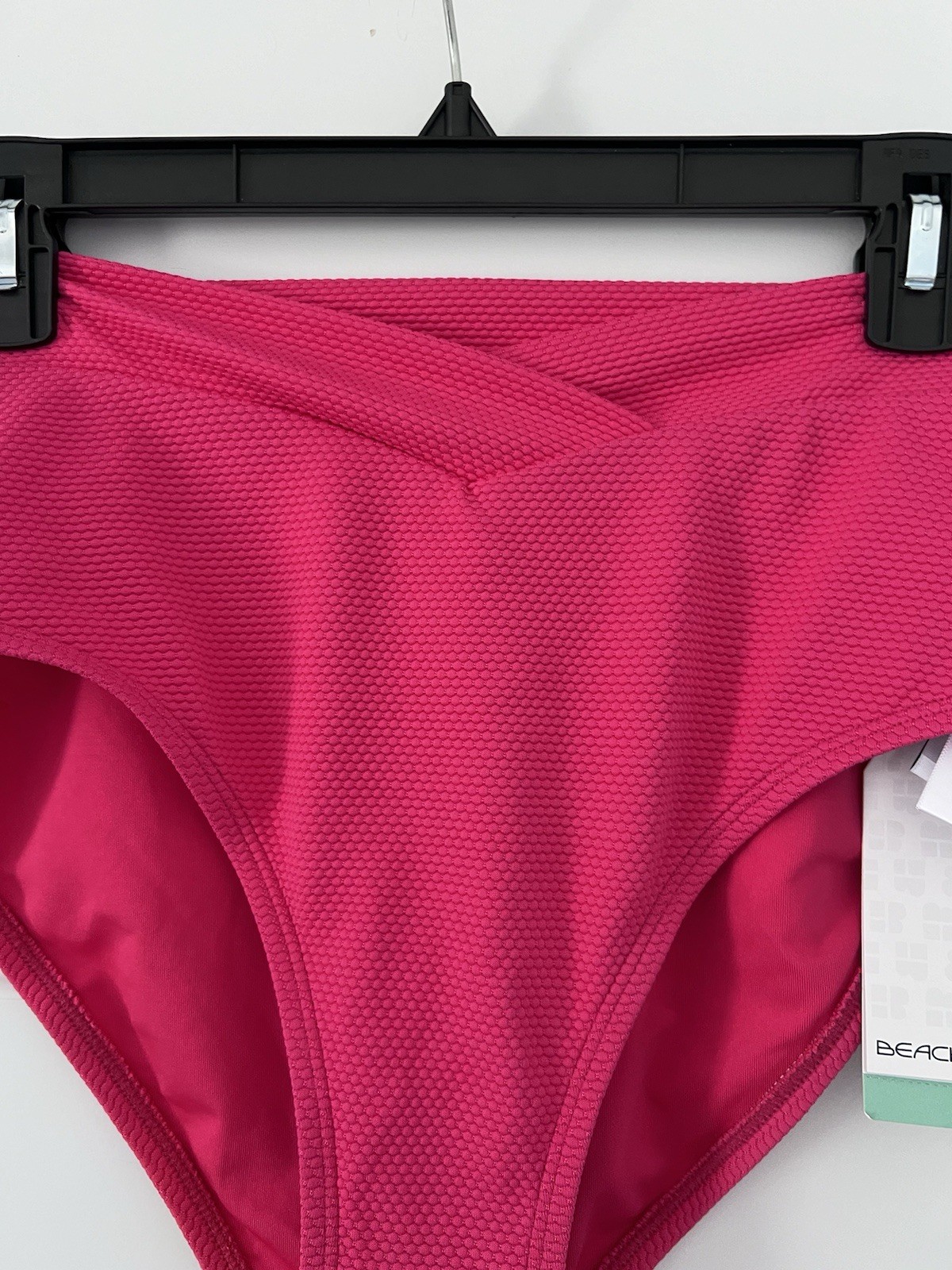 Beach House Rose Hi-Waisted Solid Bottom Sun Pink NWT Size 8