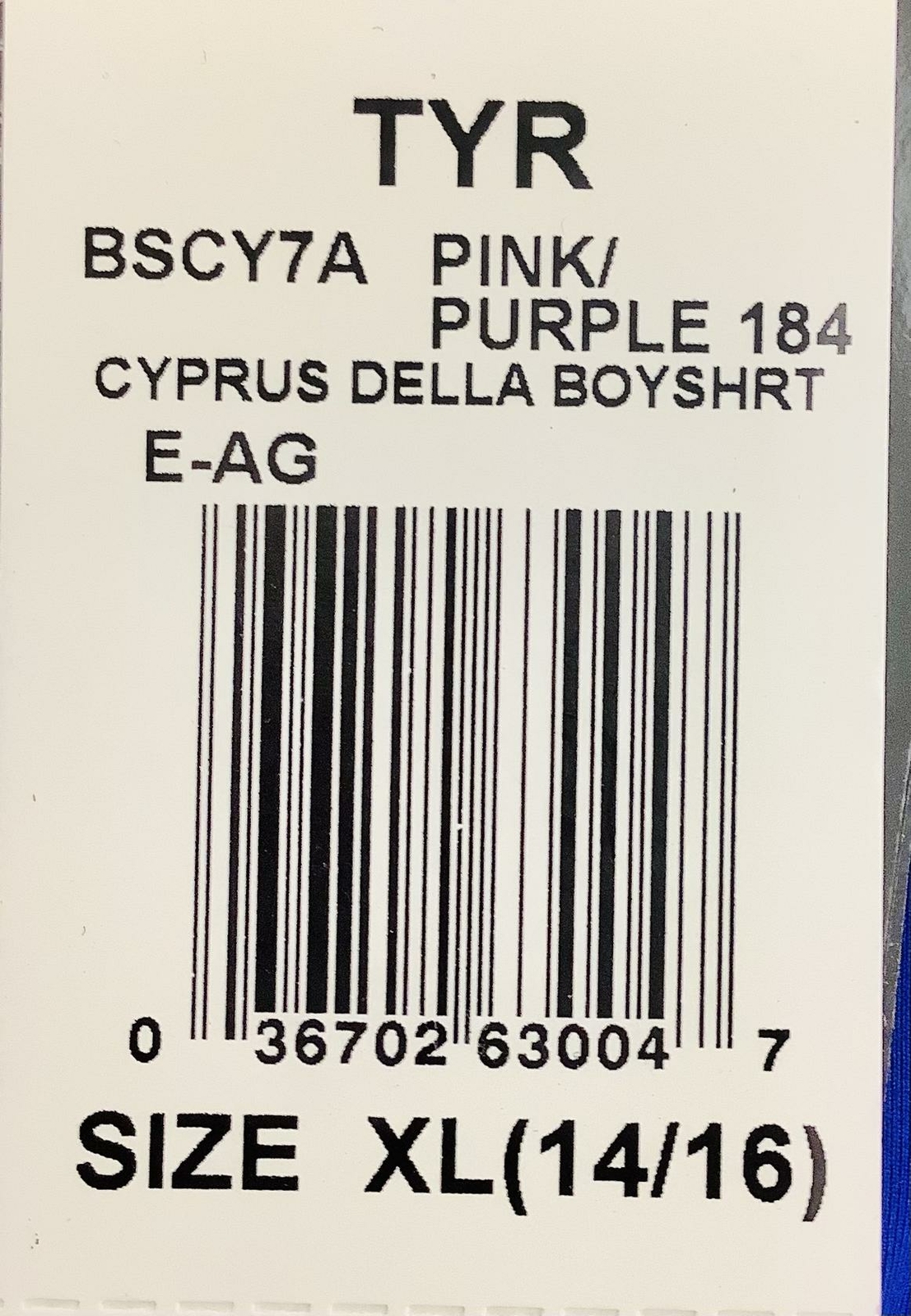 TYR Womens Cyprus Della Boyshort Swimsuit Bottom ~Size XL (14/16)- Pink/Purple