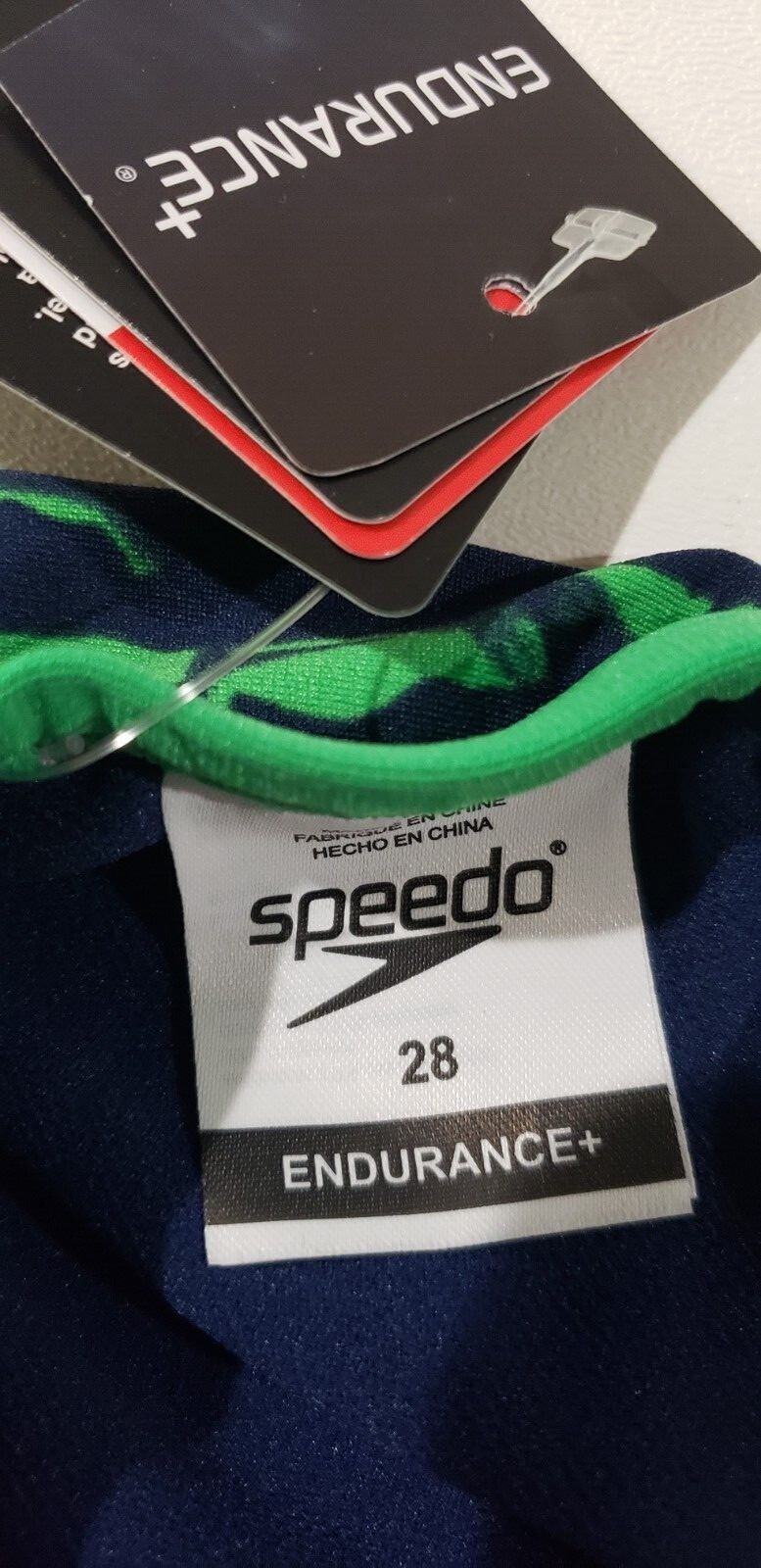 Speedo Endurance+ Flyback One Piece Competition Swimsuit Wrack It Up Size 28