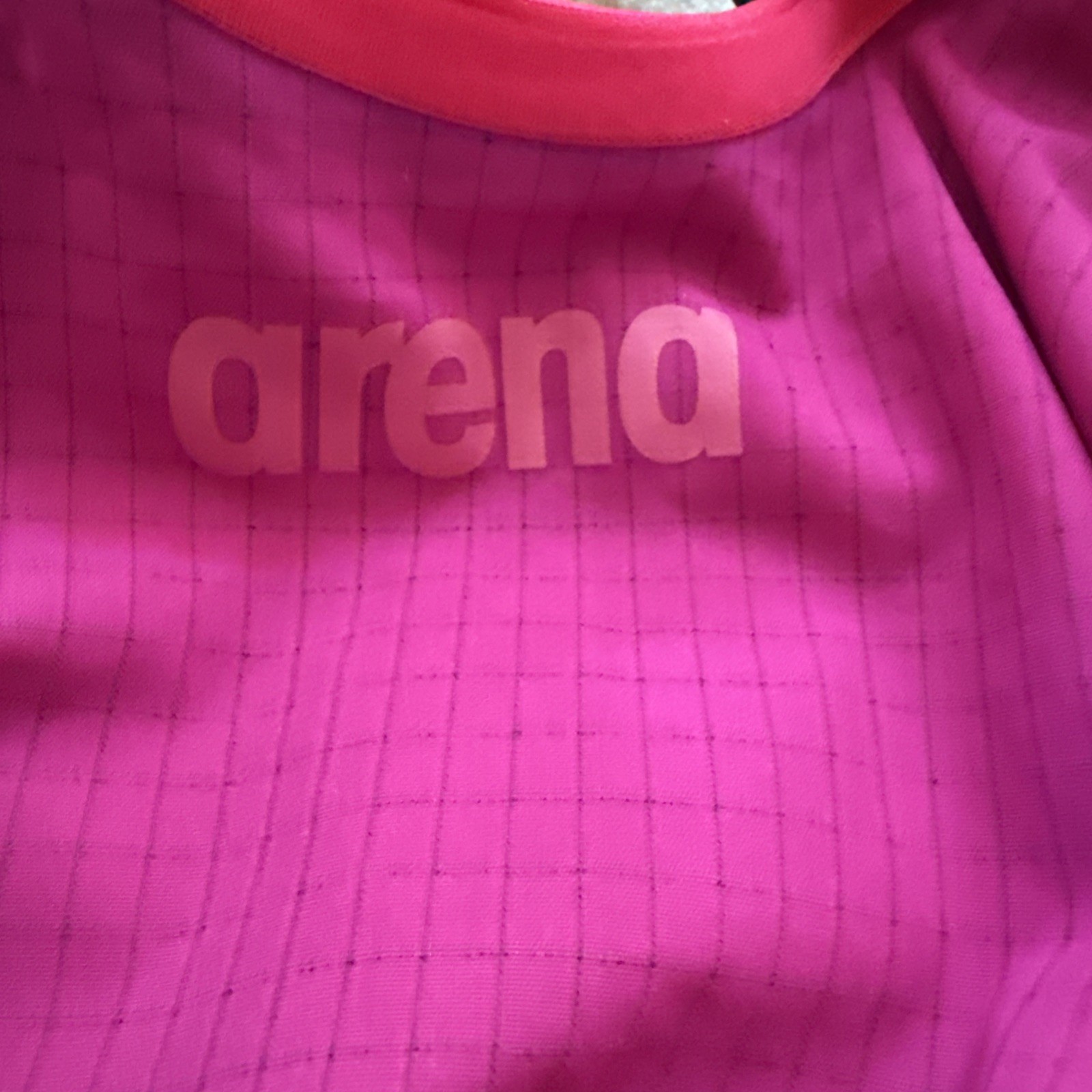 Arena Powerskin Carbon Flex Sz 34 Open Back pink tech suit competition swim