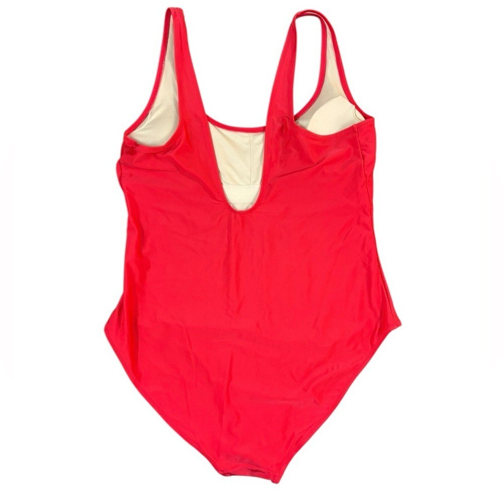 Old Navy Red & White “Make It Fun” One Piece Swimsuit (Size XL)