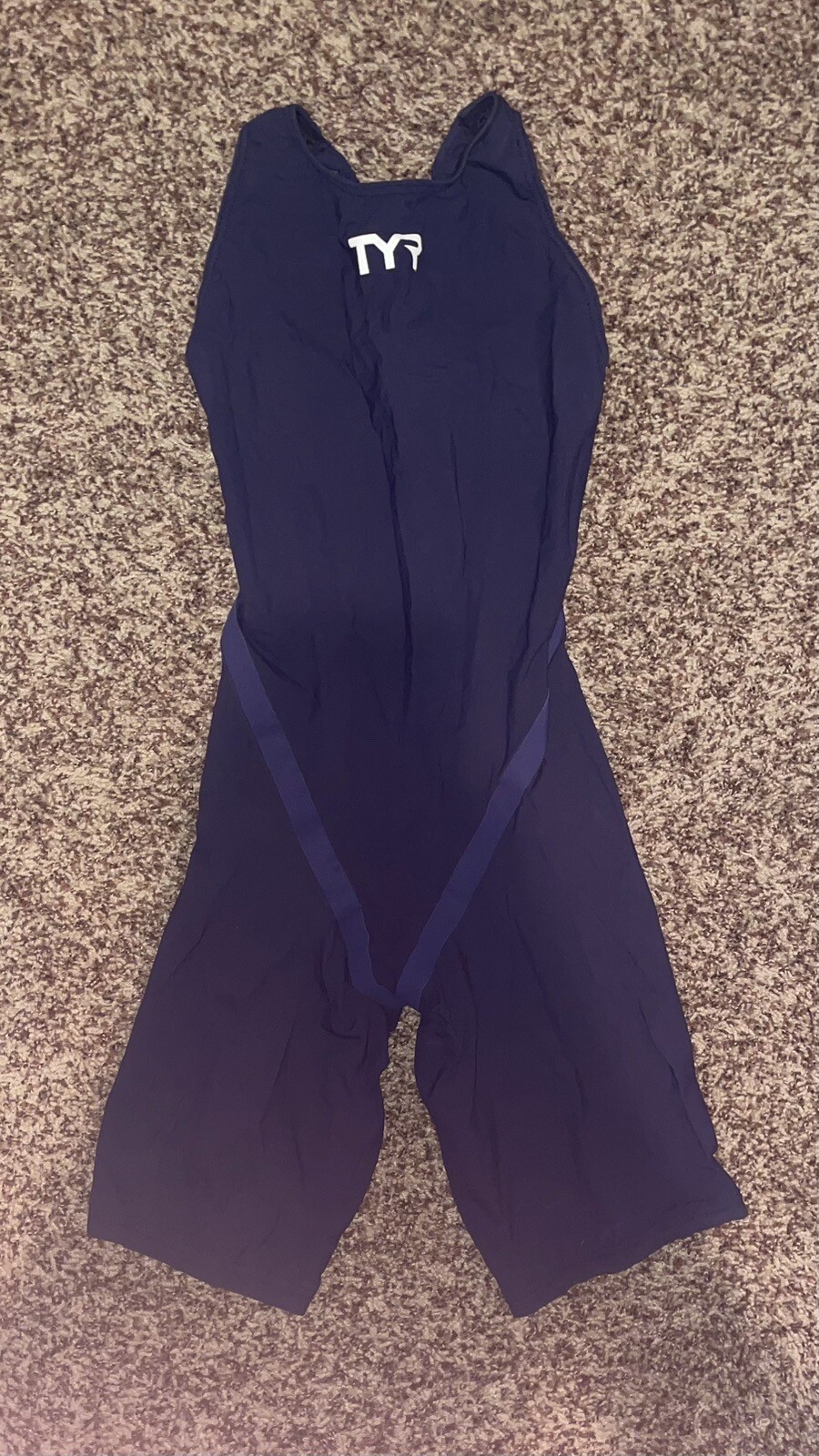 Women’s Tracer B-Series Solid Open Back Kneeskin Tech Suit Swimsuit