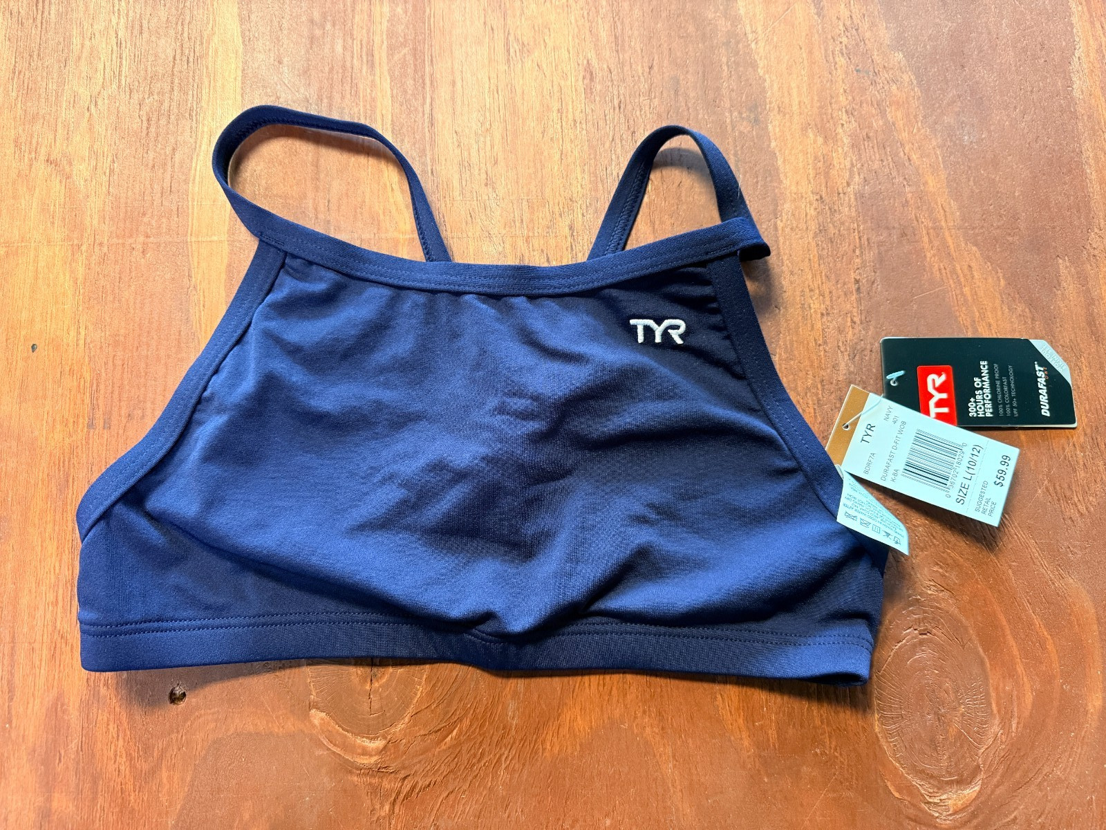 TYR Women’s Durafast One Solid Diamondfit Workout Bikini 10/12 top & bottom