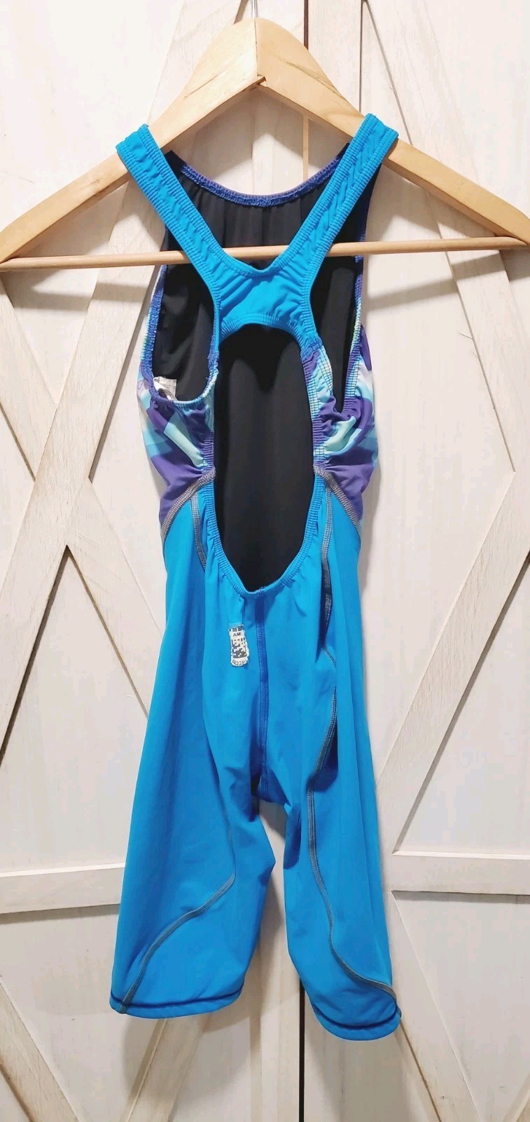 Arena Women’s Powerskin Swimsuit Carbon Open Back Sz 26