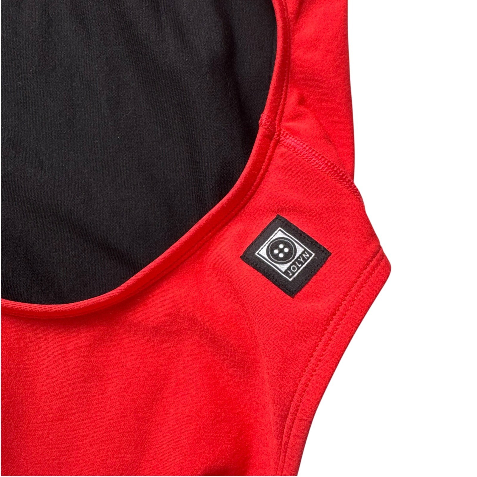 Jolyn Brandon Hot Pink Fixed Back One Piece Swimsuit Training Suit Size 28 754