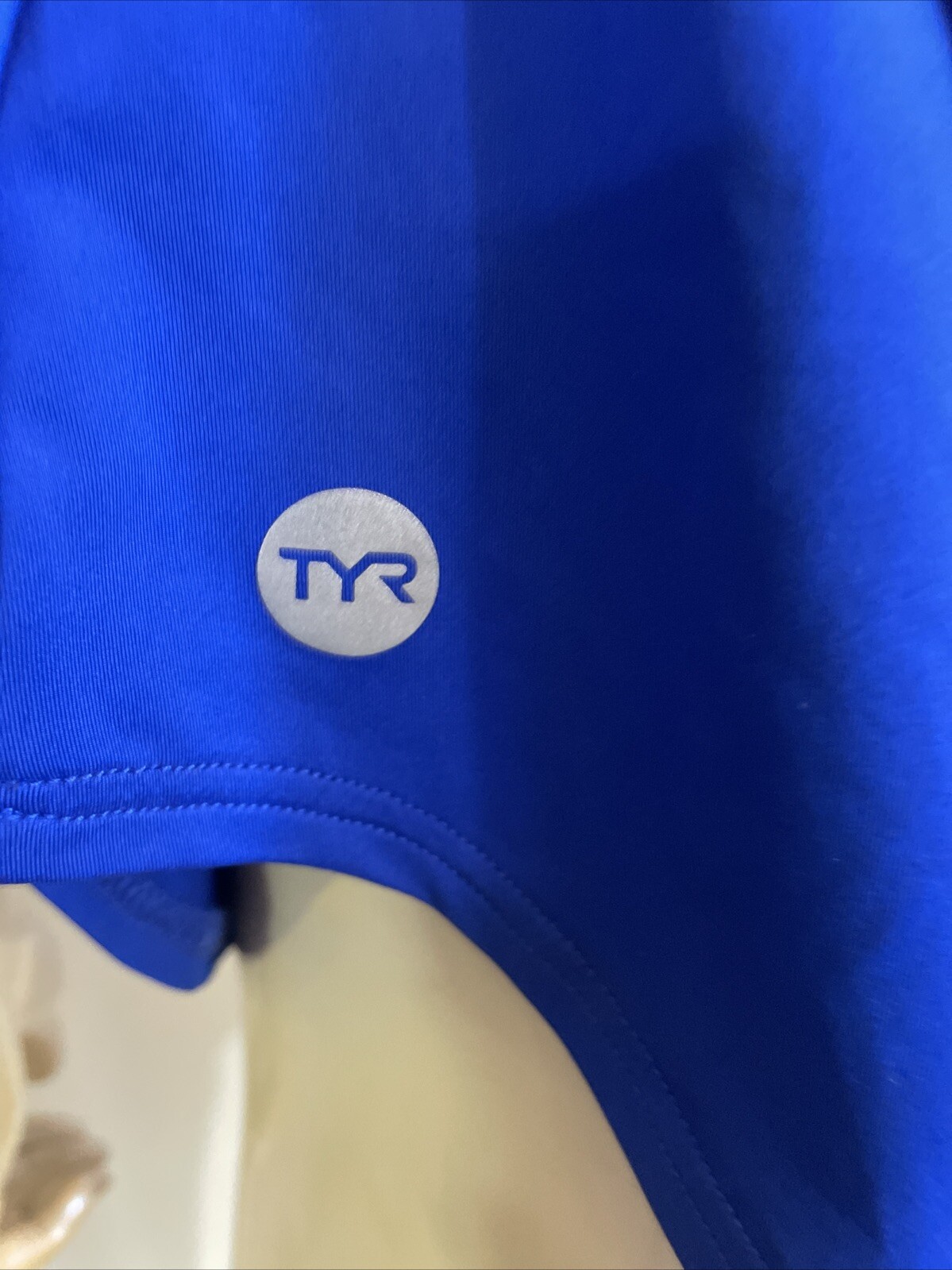TYR Women’s Edessa Shea 2 in 1 Swim Tank – Sz.4/5 Sm. Blue Tank /multi Color Bra
