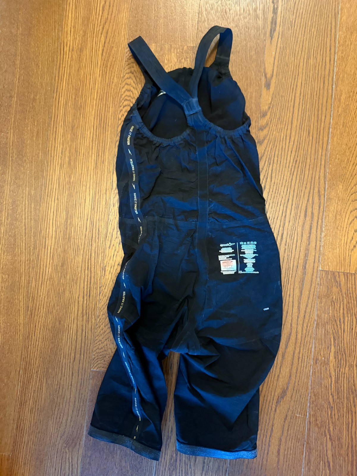 Speedo LZR Racer Elite 2 Kneeskin Sz 25L Womens Closed Back Swim Black