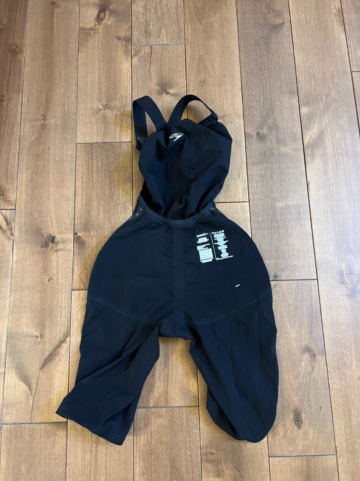 Speedo Women’s LZR Racer Elite 2 Fastskin TechSuit SZ24 Kneeskin Open Back Black