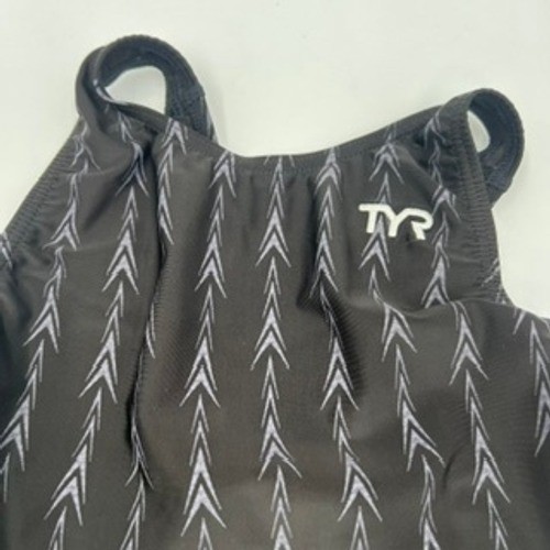 TYR Fusion 2 Aeroback Shortjohn Women Black Competition Tech Suit ASHT2A NEW