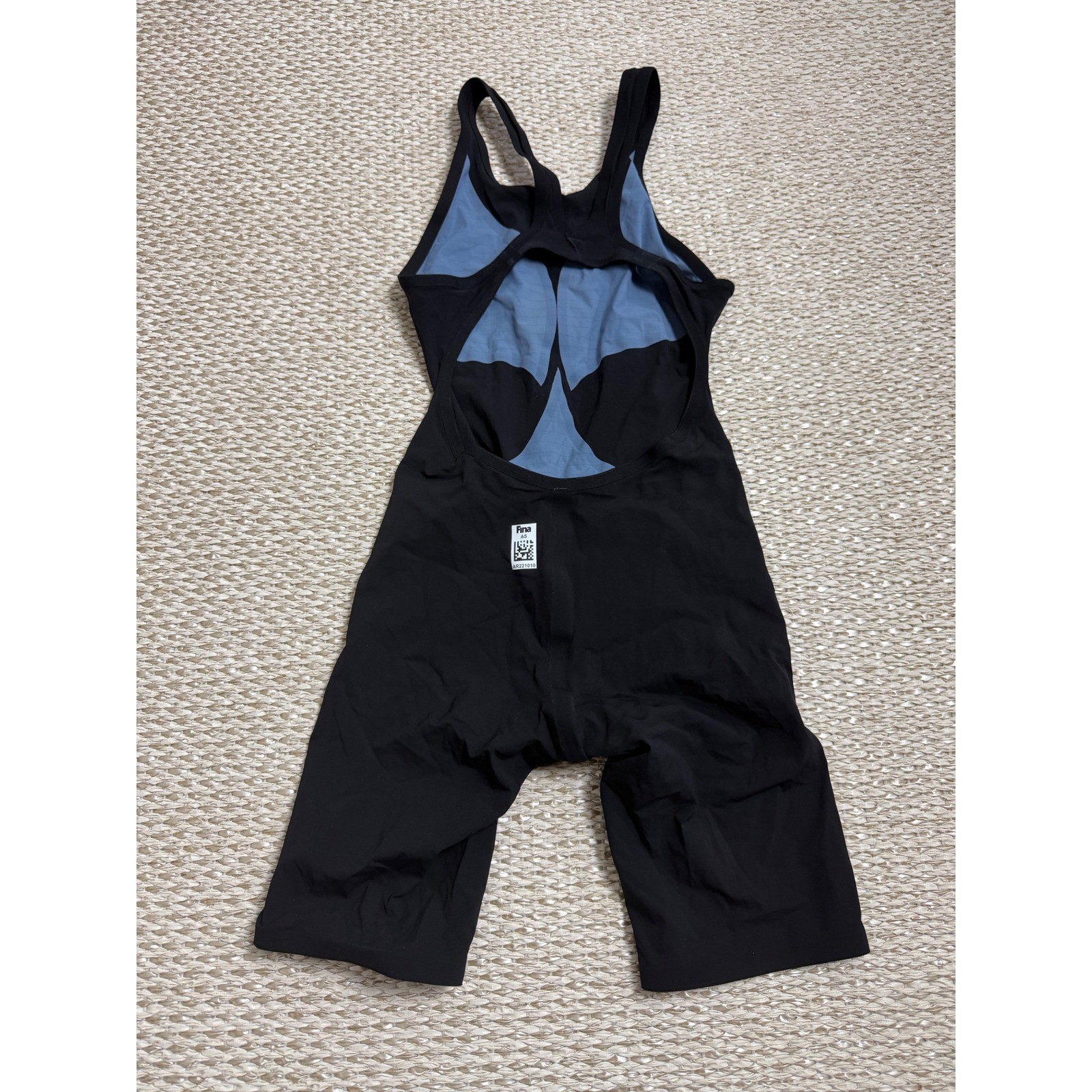 Arena Powerskin Carbon Fiber Technical Racing Swimsuit Black Gold Women 28 FINA