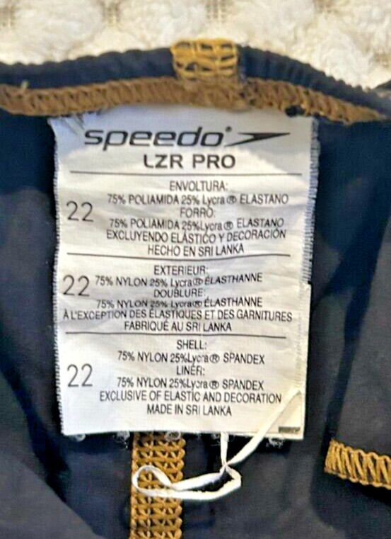 Speedo Fastskin LZR Racer Pro Recordbreaker Kneeskin size 22