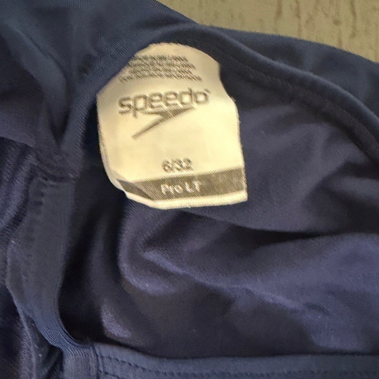 Speedo ProLT Super Pro Back One Piece Swimsuit Navy Blue Athletic Swimwear 6/32