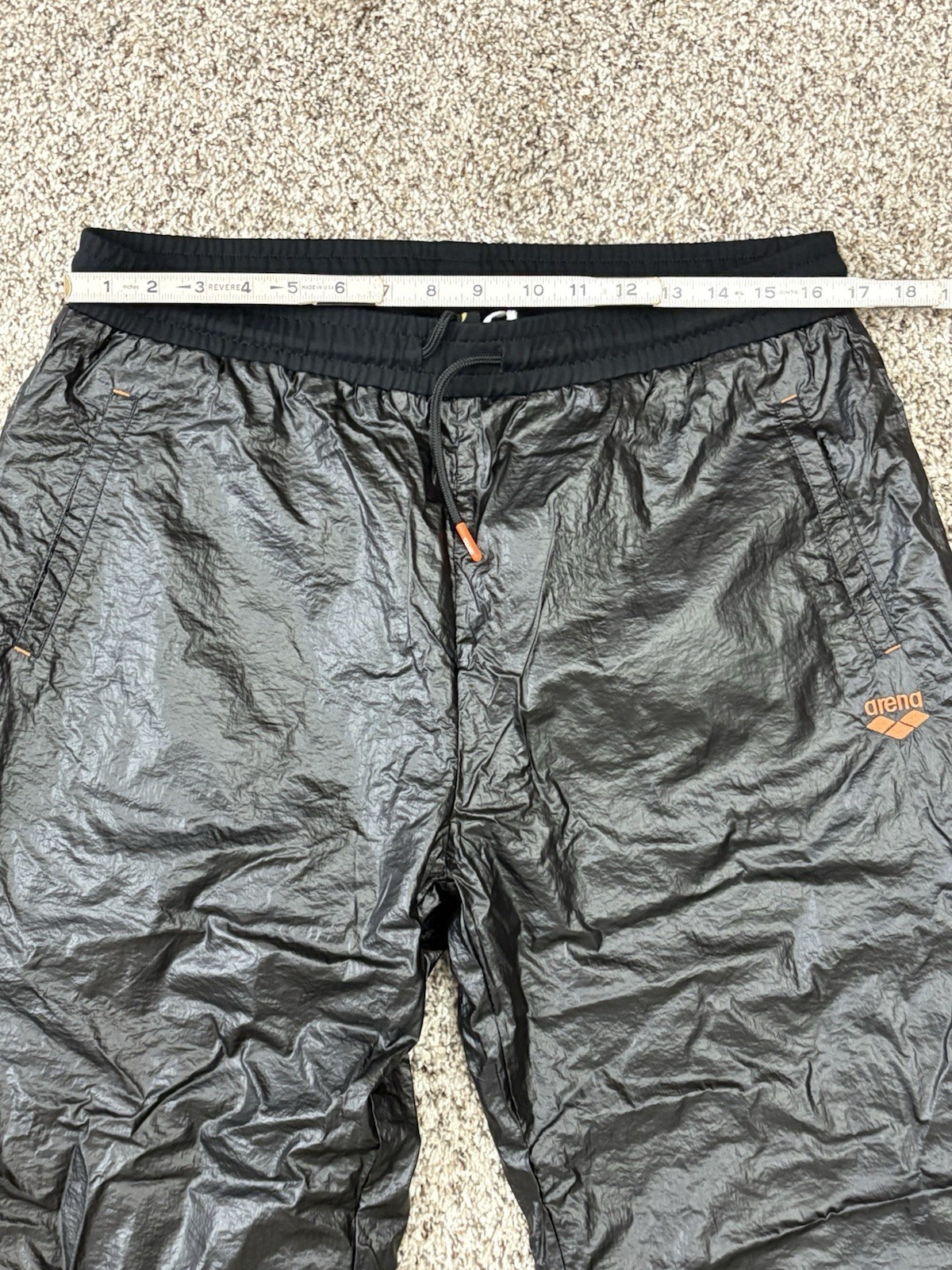 New Arena Womens Arena 50th Black Pants Drawstring Multisport LARGE (C1-21)