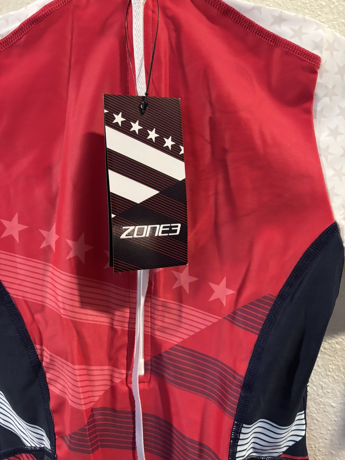 NEW Zone3 Short Sleeve Tri Suit – Women’s Small – World Triathlon – USA
