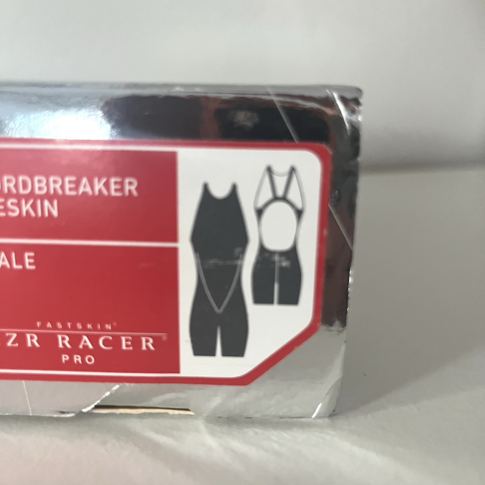 New Speedo Women’s Fastskin LZR Recordbreaker Kneeskin Open Back Sz 23