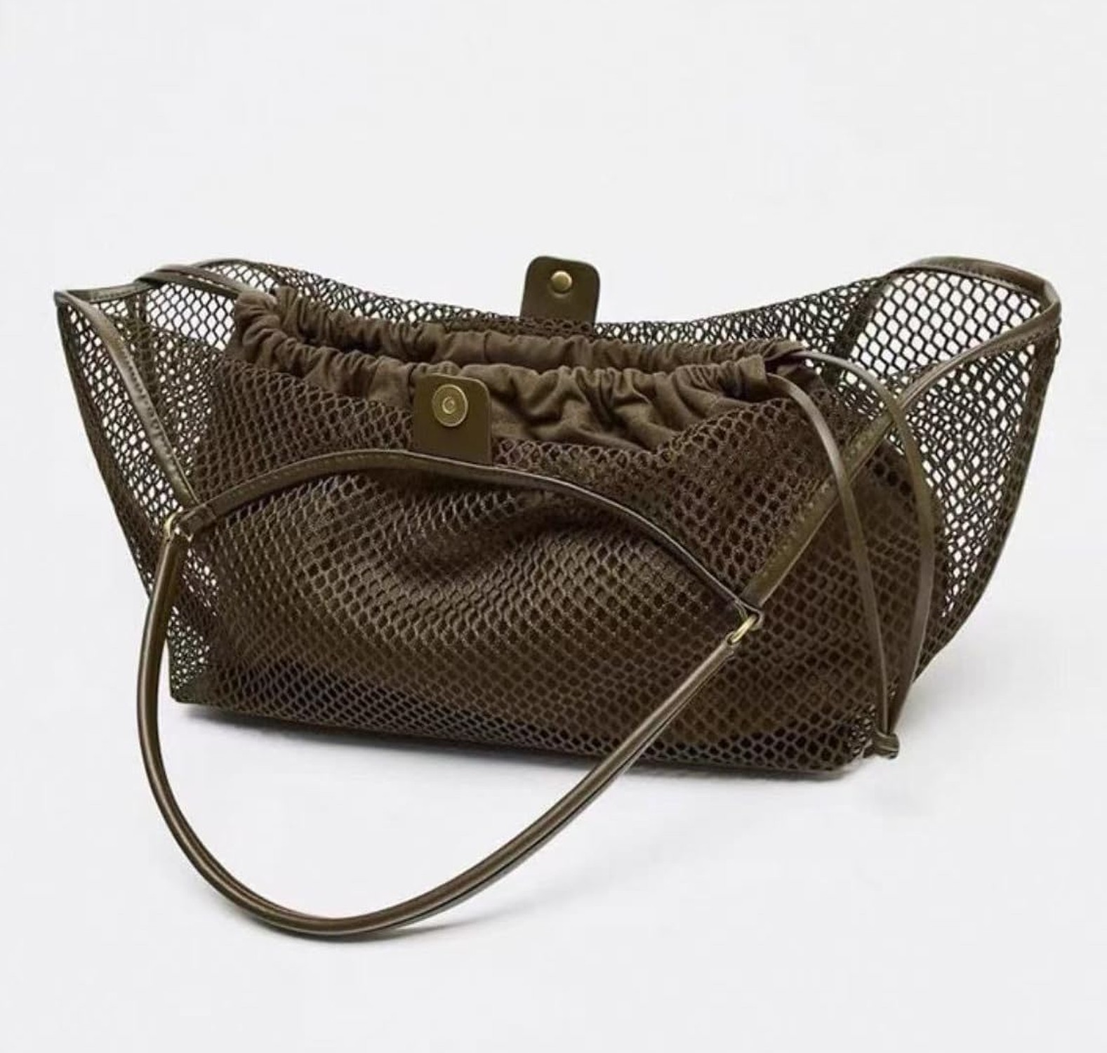 Large Mesh Hobo for Women Summer Beach Bag with Inner Bag Large Tote Elegant …