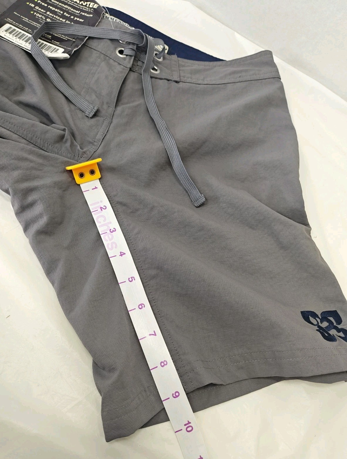 NWT Immersion Research Womens Guide Shorts Size 8 Gray Kayak Raft Board Shorts