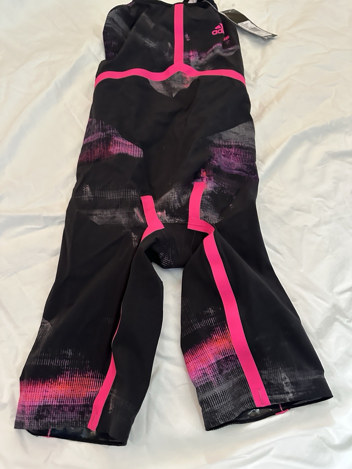 Women’s Adidas Adizero XVIII Freestyle Closed Back FINA Swimsuit SZ 20in REPAIR