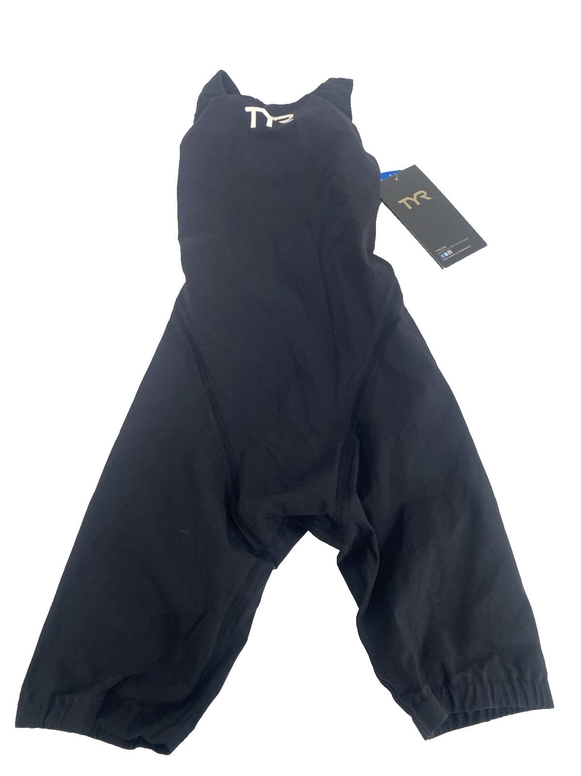 TYR competition swim suit ASJTO6A BLACK AP12 FEM SJ OPEN BK 30L NEW $320 B8