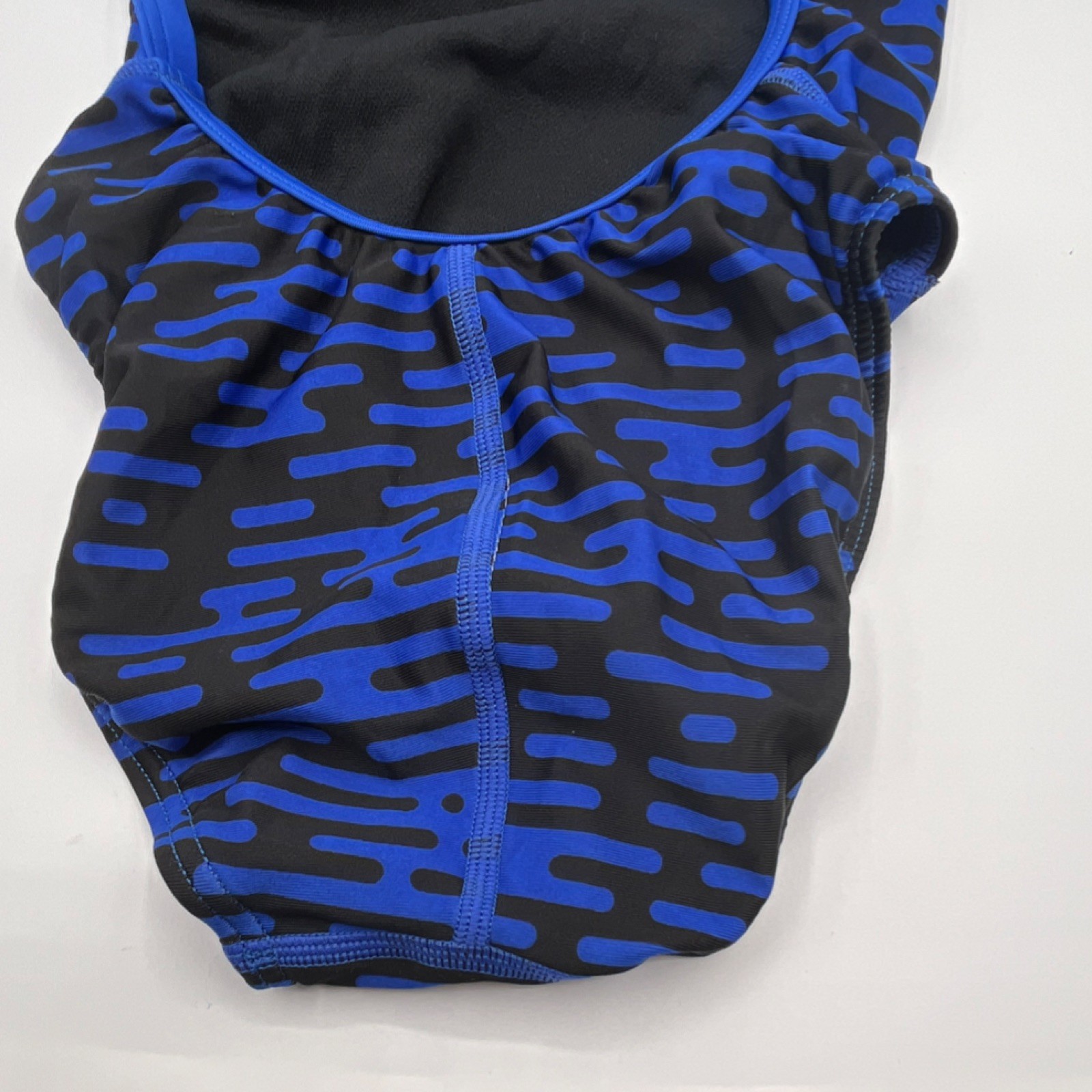 NEW Speedo Pro LT Women’s Competitive Swim One Piece Swimsuit Blue Black Size 24