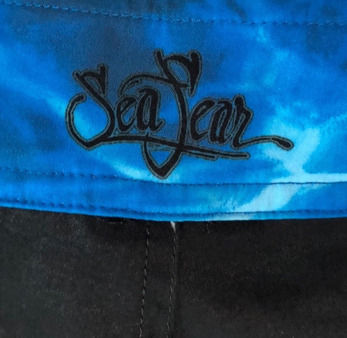 Sea Fear Ladies Women’s Board Shorts Swimwear Swimsuit Blue Swimming Nautical