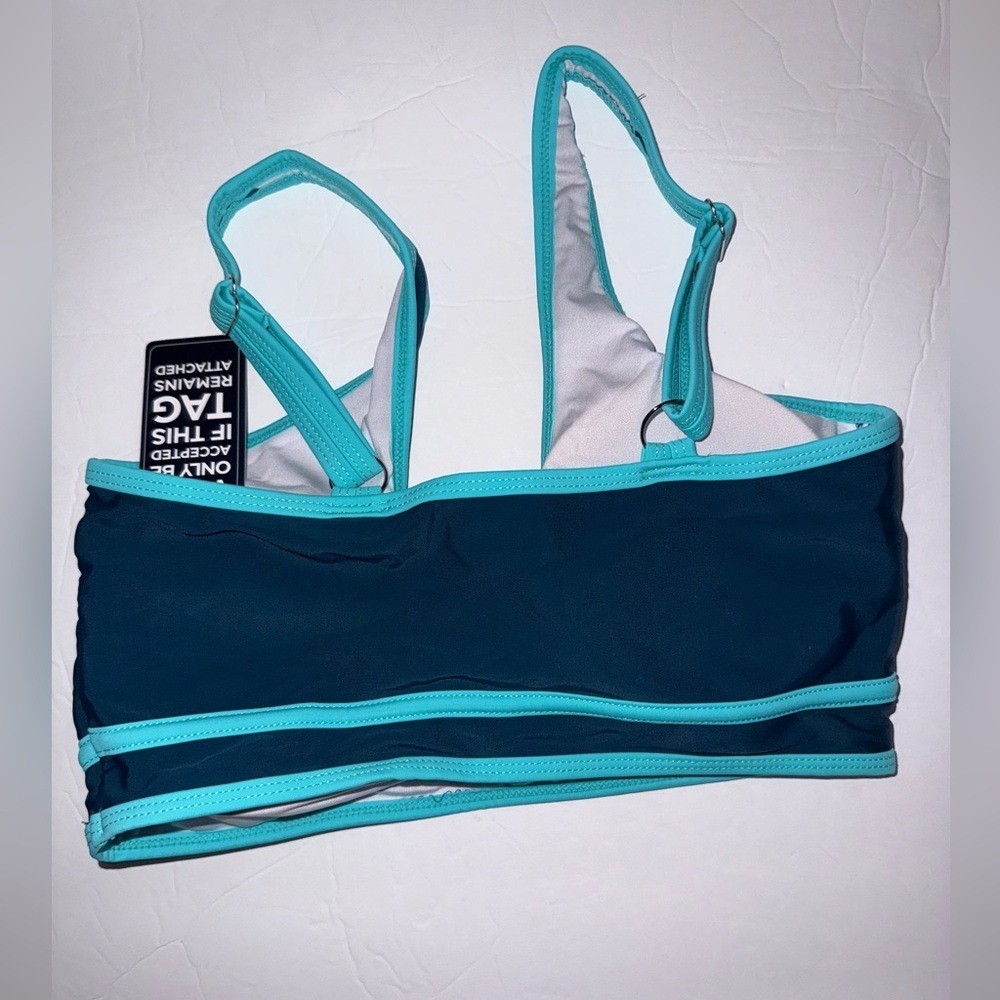 BMJL New/NWT Women’s High Waisted Hunter Green & Mint Green Bikini size Small
