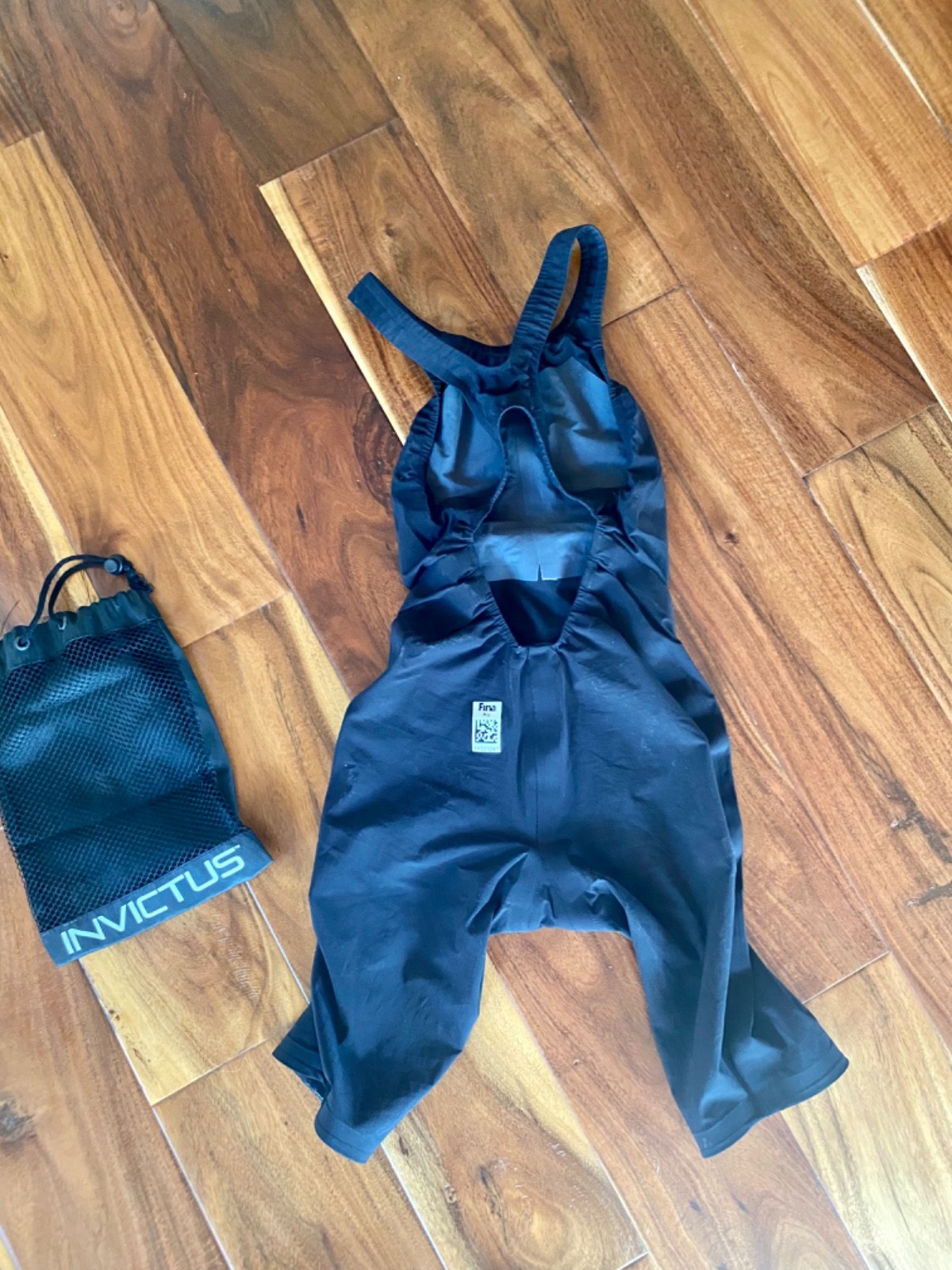 Tyr invictus tech suit size 20 open back black NWOT