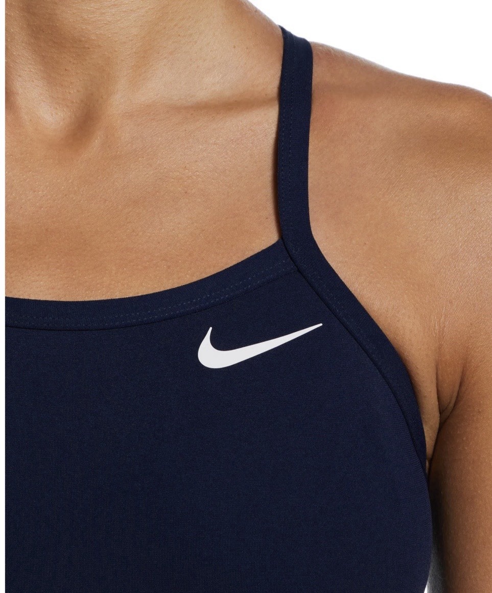 Nike Swim Women’s Hydrastrong Fastback One Piece Midnight Navy Size 34