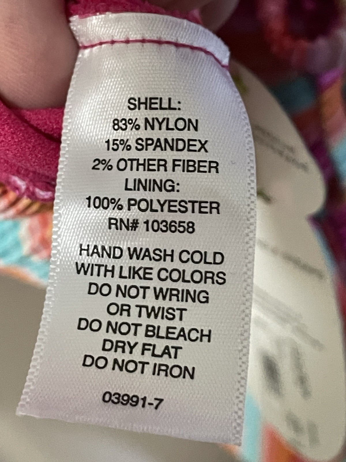 Mynah Women’s Striped Ring Plunge One Piece Swimsuit Sz XL New