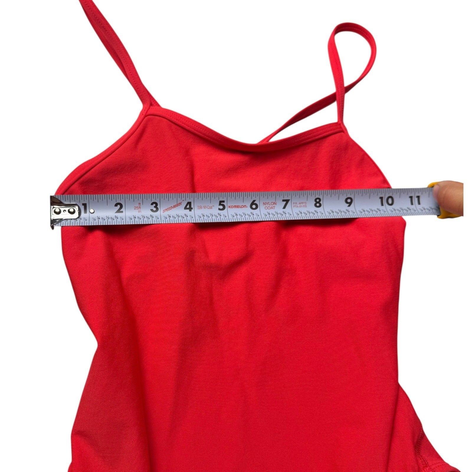 Jolyn Brandon Hot Pink Fixed Back One Piece Swimsuit Training Suit Size 28 754