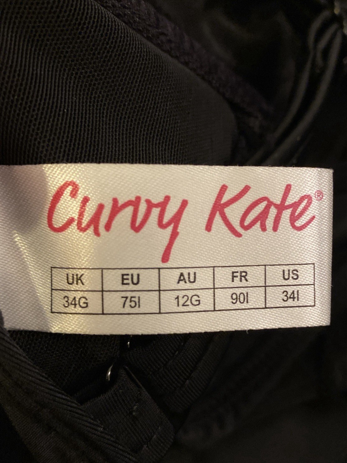 Curvy Kate Deep Dive Swimsuit UnPadded Under Wire Black Women’s Swimwear New