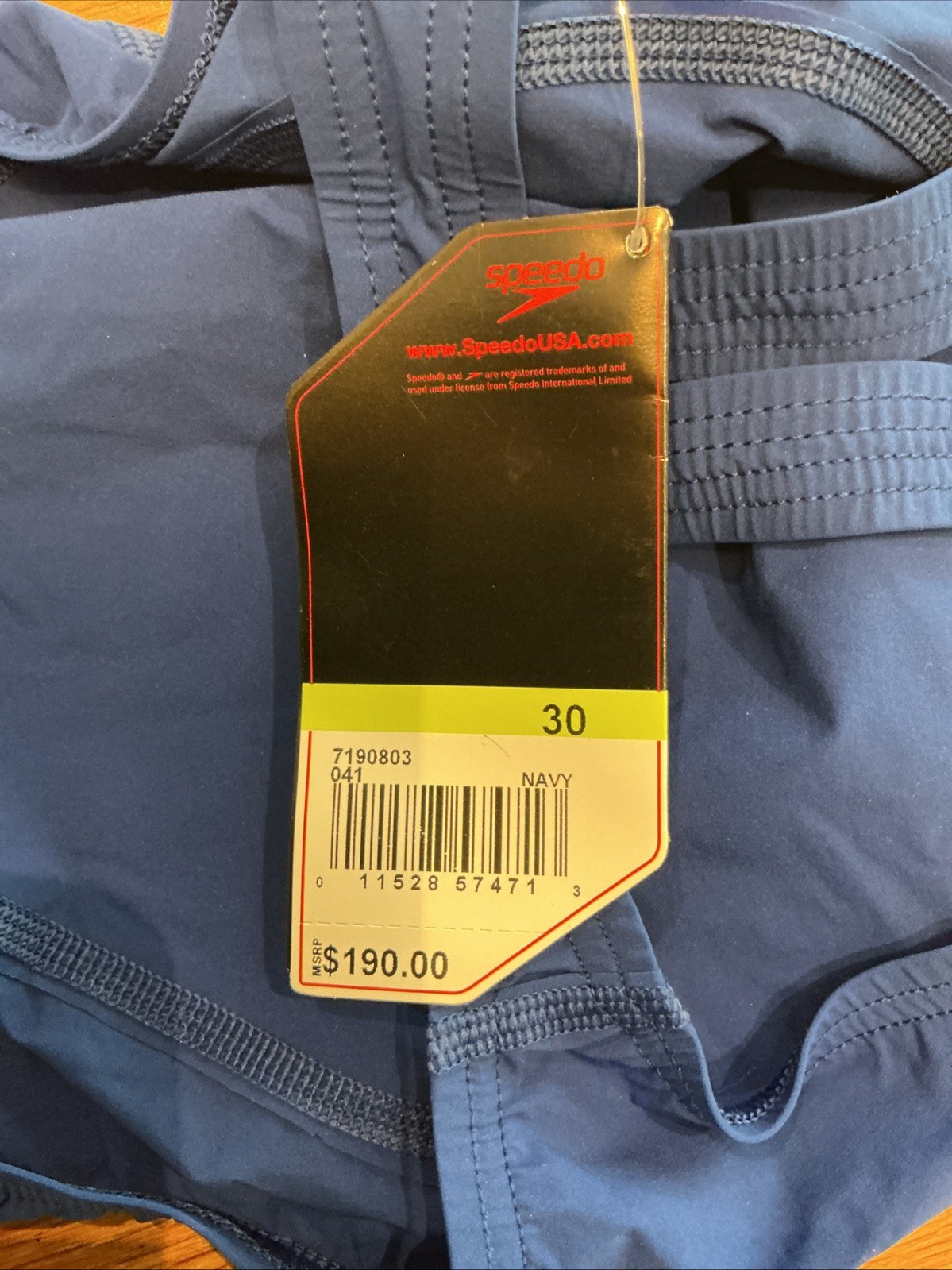 Swim Suit Women’s Blue Speedo Fastskin FS-PRO Race Swimsuite Size 30 $190 US 4