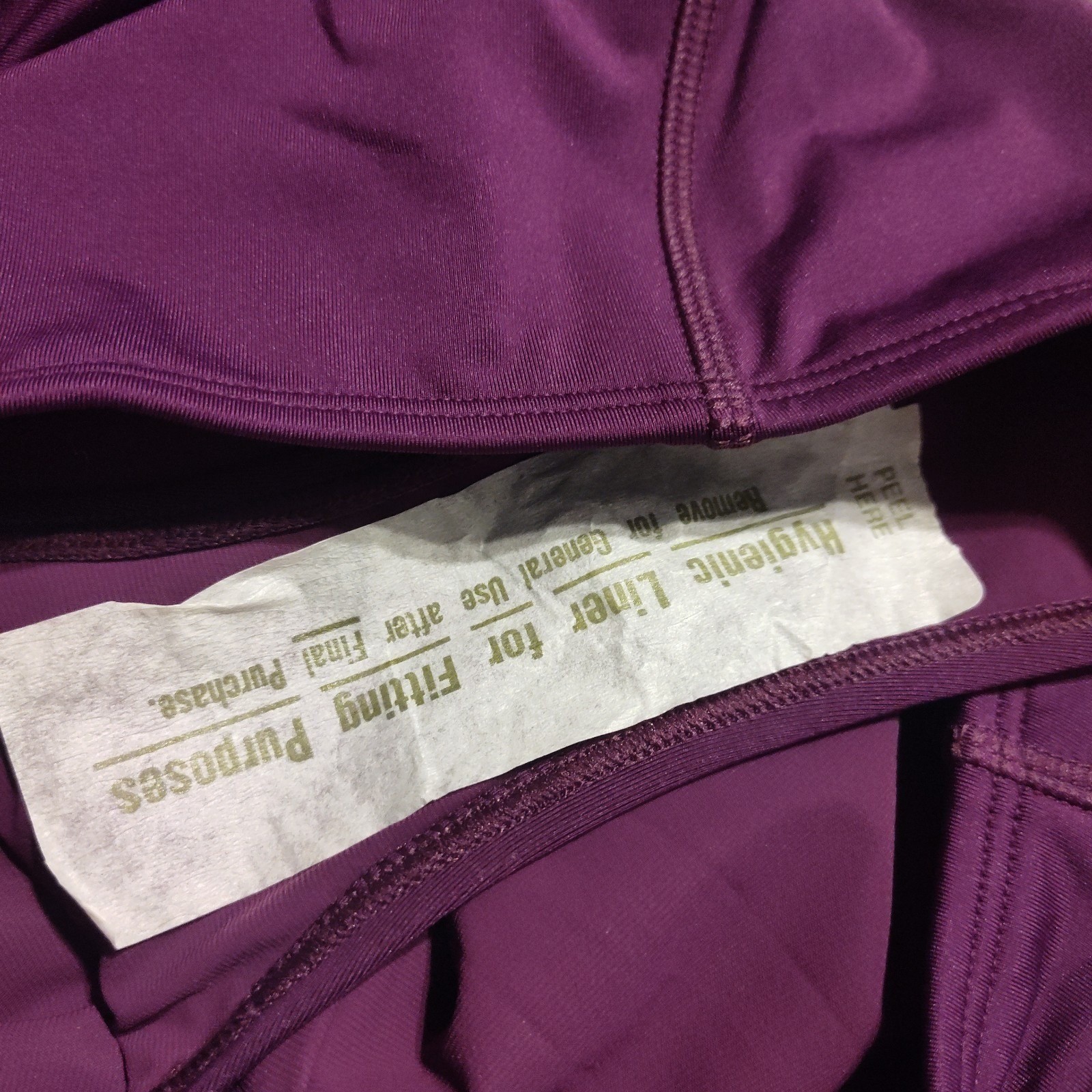 New Athleta One Piece Swimsuit Small Rashguard Purple Long Sleeve NWT Front Zip