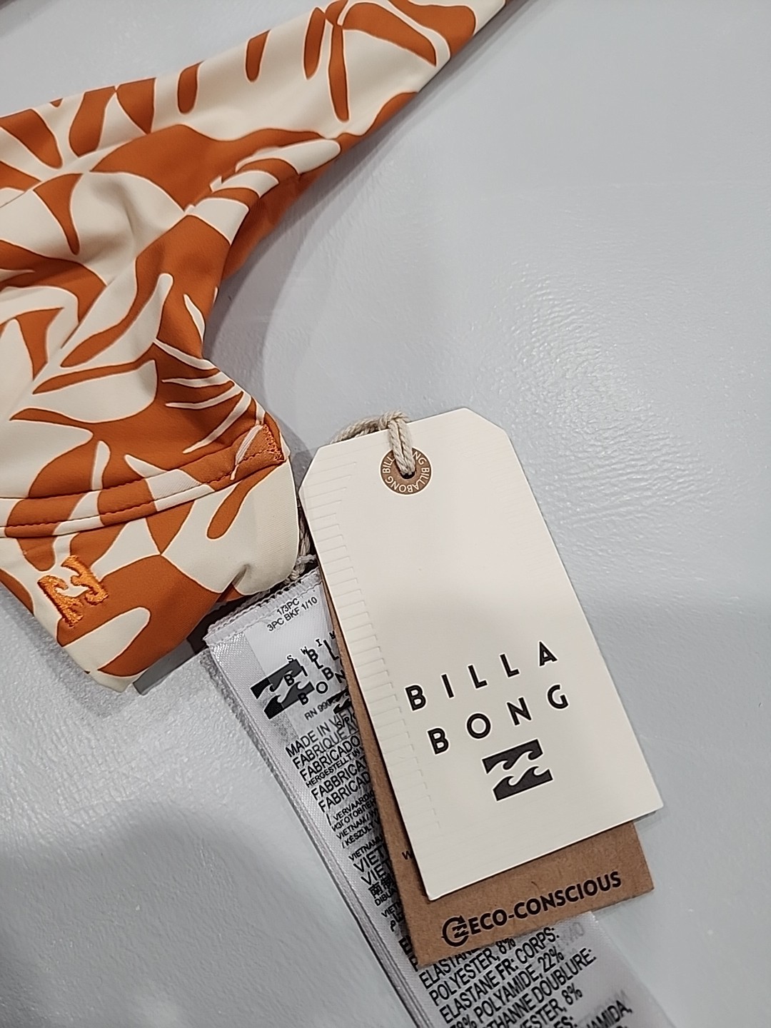 Billabong island Time Halter Bikini Top Reese U NNE0 SMALL S/8