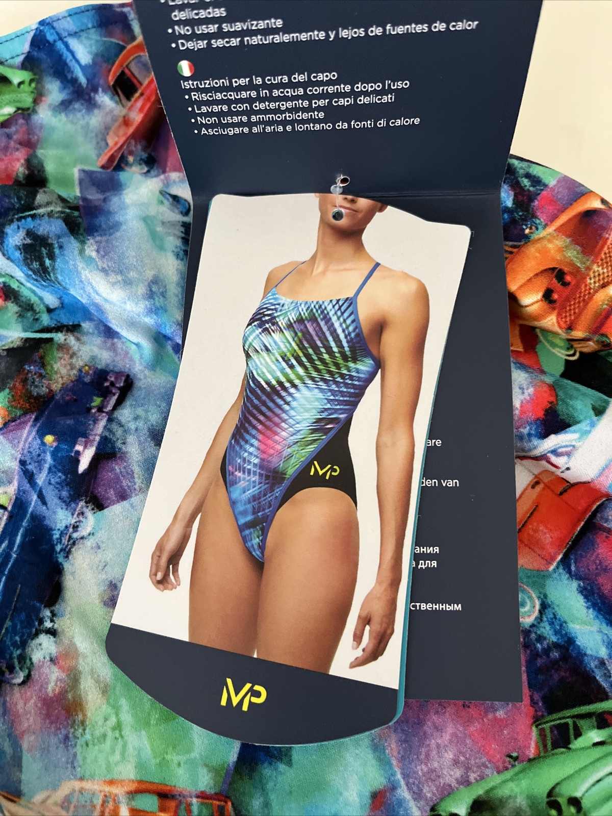 Size 32 Michael Phelps Training Racing Swim Suit Aqua Infinity Tech! Women Cars