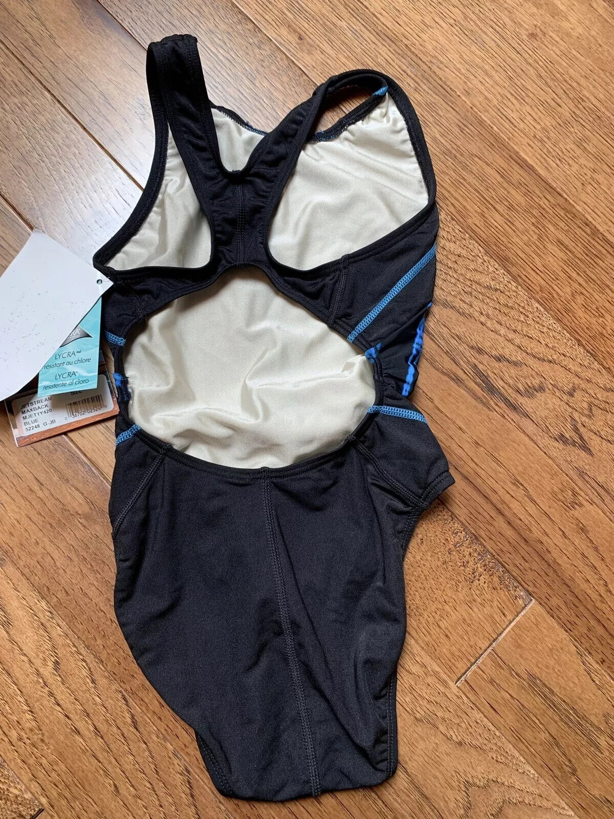 TYR Jetstream Maxback Swim suit Girl’s 24 NEW with Tags $59