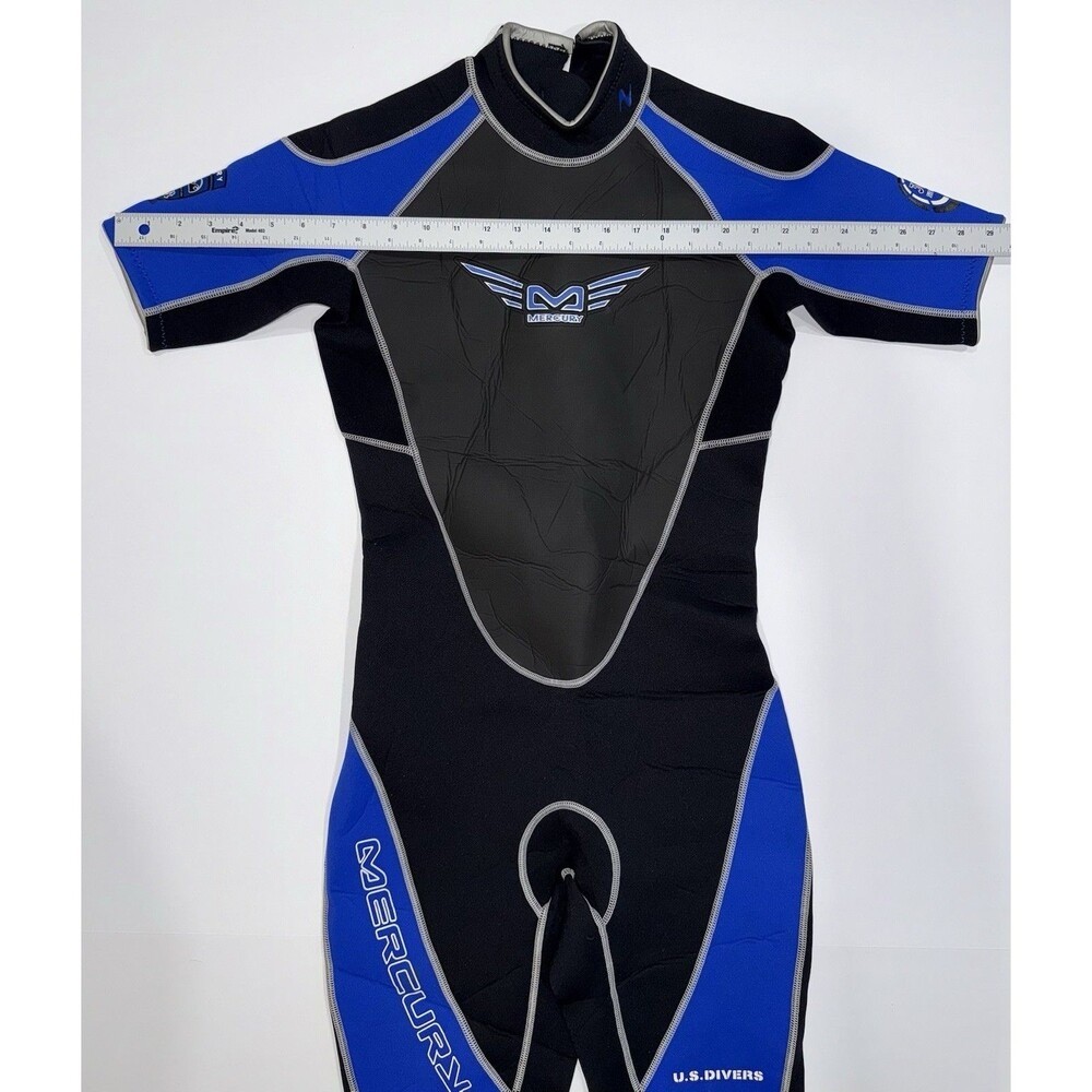 Mercury US Divers Wetsuit Adult Small Black Surfing Diving Jet Ski Watersports