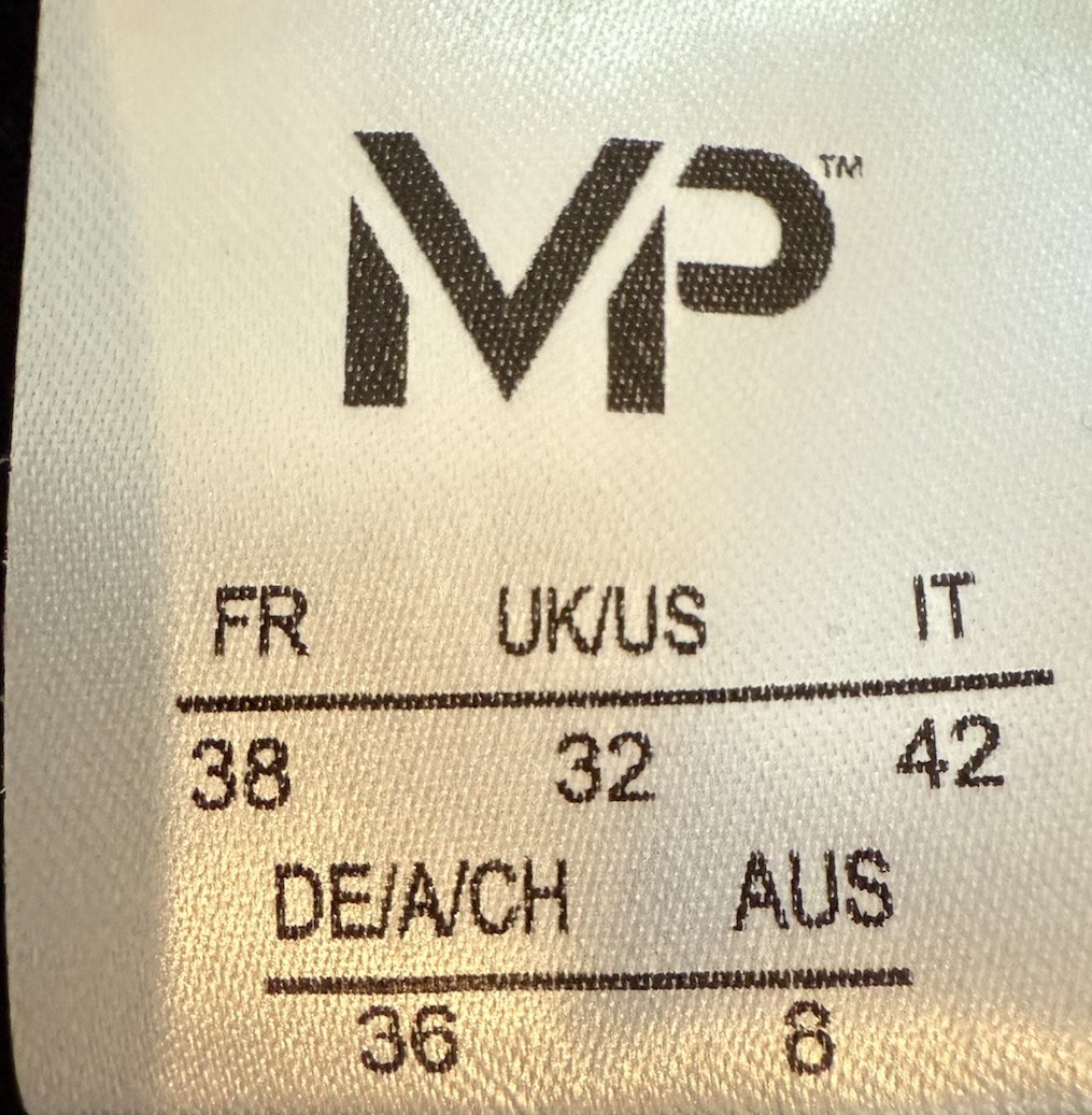 Size 32 Michael Phelps Comp Back Splice Navy Blue Orange Swimsuit NEW
