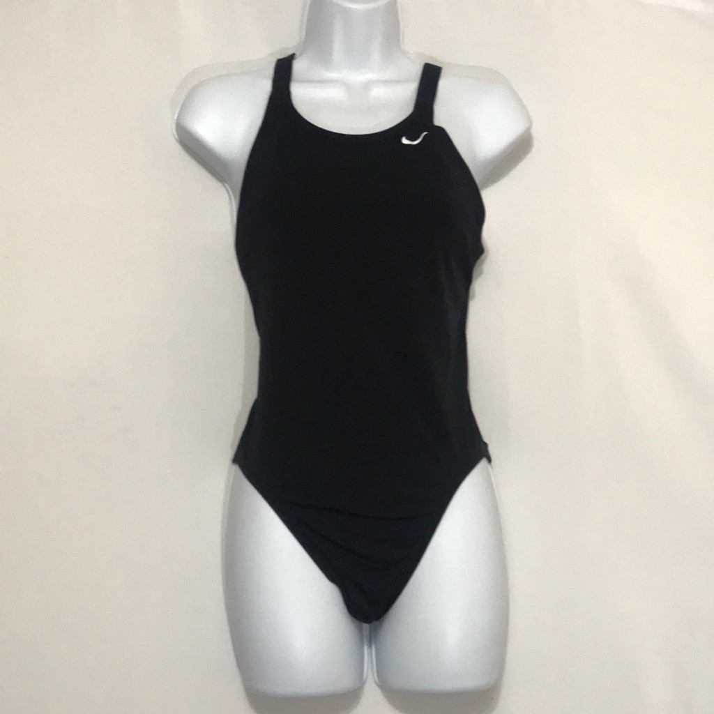 Nike Hydrastrong Black Competitive One-Piece Swimsuit 34/8